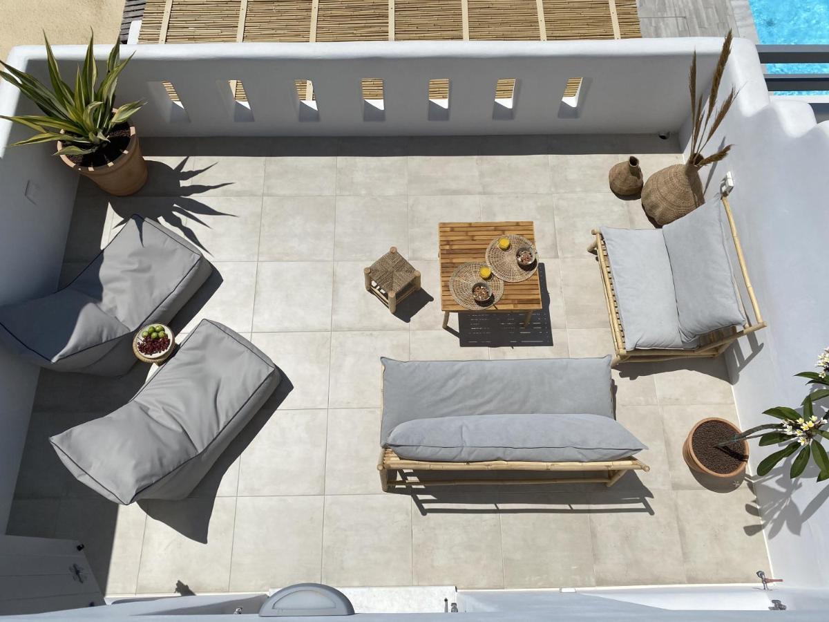 Villa Ypsilon Naxos - Luxury Holiday House With Amazing Sea View & Private Pool Agia Anna  Eksteriør bilde