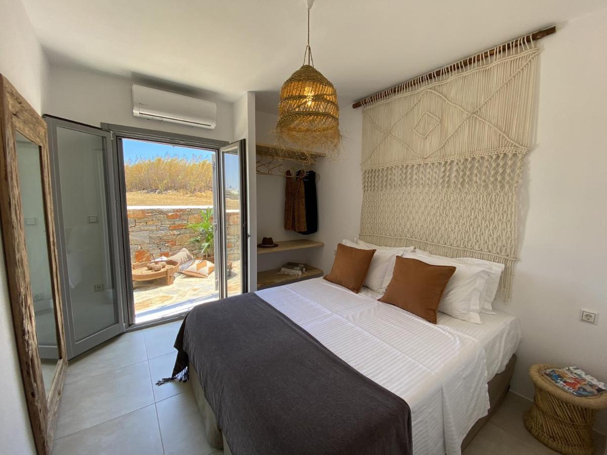Villa Ypsilon Naxos - Luxury Holiday House With Amazing Sea View & Private Pool Agia Anna  Eksteriør bilde